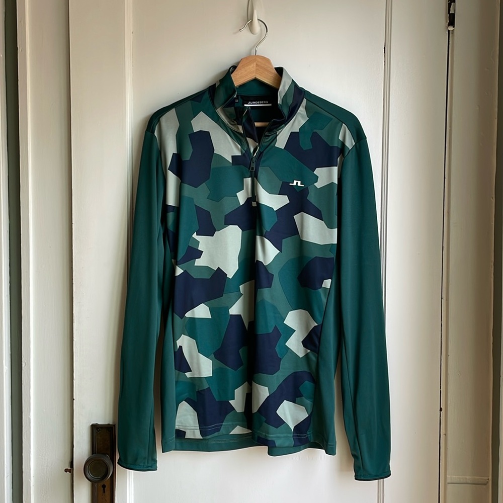 J. Lindeberg Quarter Zip Long Sleeve